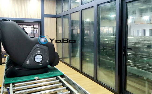 Massage chair assembly line