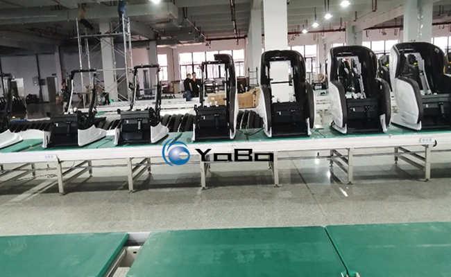 Massage chair assembly line